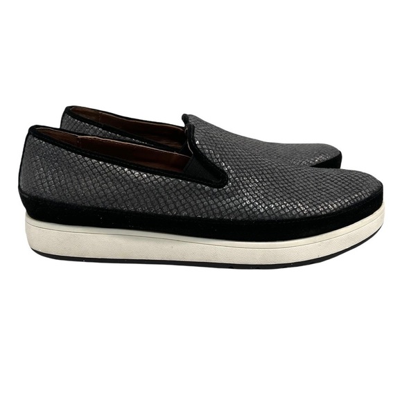 Donald J Pliner Mickey Snake Print Platform Slip On Loafers Sneakers - Picture 6 of 16